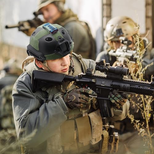 Yzpacc Tactical Helmet Hook and Loop Set for MK Fast Tactical Helmet DIY Kit Helmet Accessories