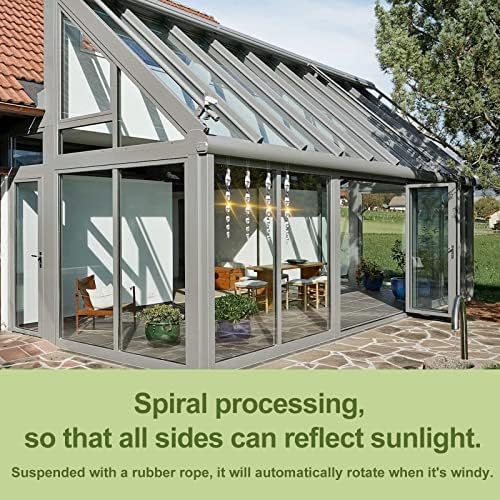 OFFO Bird Scarer Rods 11.5 in (40 PCS) Reflective Bird Device Outdoor Bird Scarer to Keep Pigeon and Woodpecker Away from Garden or Yard, Silver.