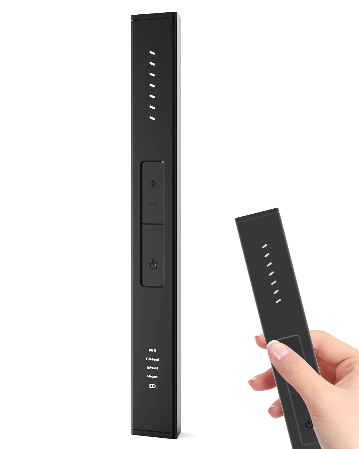 Hidden Camera Detectors, Upgraded Bug Detector, GPS Device Finder, Wireless Signal Scanner, 6 Modes Hidden Camera Detector for Travel, Home, Bathroom, Office, Car, Black