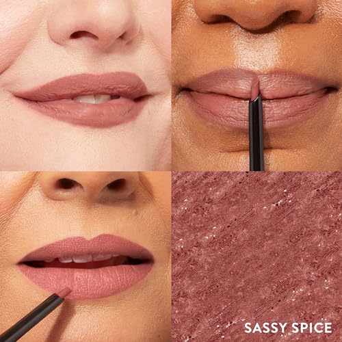 LAURA GELLER NEW YORK Modern Classic Lip Liner, Luxurious Creamy Long Lasting Lip Liner, Prevents Feathering and Fading, Sassy Spice