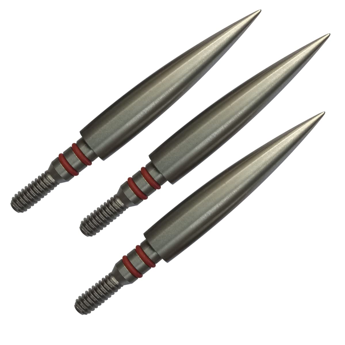 Aklisdlha Field Points arrowheads 100/125/150/200/300 Grains Archery Field Points,Stainless Steel Screw in Archery Field Tips and Broadheads (1 Dozen 12 PCS) (19/64″-Combination)