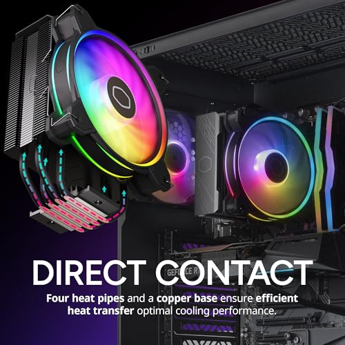 Cooler Master HAF 5 Pro AMD RYZEN 7 7800X3D 4.2 GHz | Gigabyte RTX 5070 12GB & B650 Motherboard | 32GB (2x16GB) DDR5 6000MHz | 2TB Gen4 M.2 | WiFi | Windows 11 | Hyper 212 Halo Cooler Gaming PC