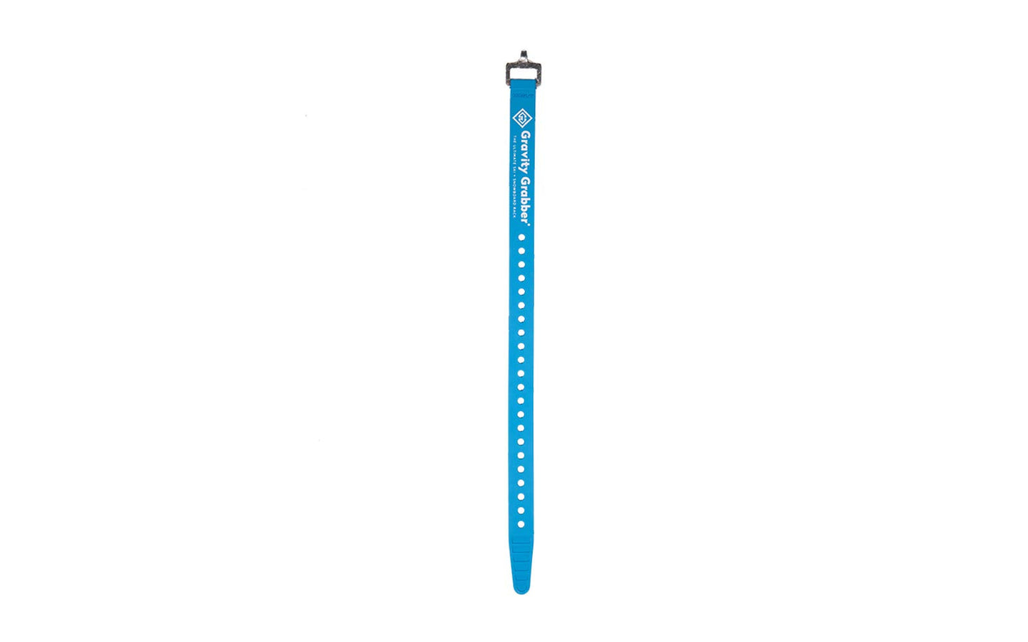 Gravity Grabber 15" Voile Strap with Aluminum Buckle | Super Strong, UV-Resistant Polyurethane Strap | Holds Tension | Multi-Use Strap | Secure, Bundle, Repair (Cyan, 1-Pack)