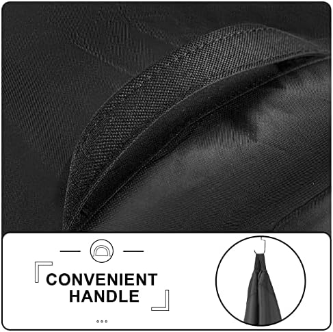 Grisun 7139 Grill Cover for Weber Spirit 300 Grills, Spirit 310, E310, S310 and E330, Waterproof and UV-Resistant Gas Grill Cover, Heavy Duty BBQ Cover, 51 inches, Black