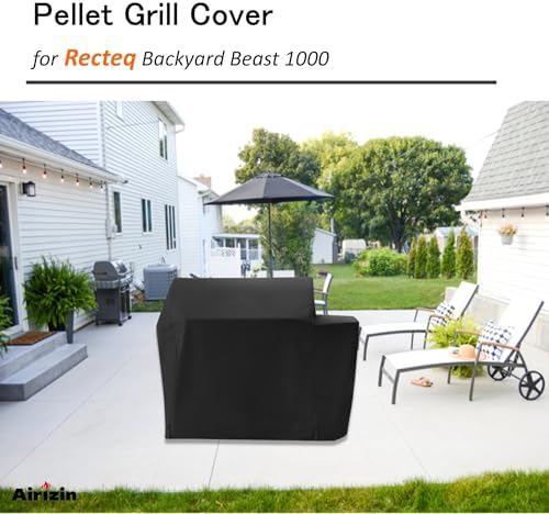 Premium Grill Cover for Recteq Backyard Beast 1000/1200 Wood Pellet Grill,for Rec Tec Backyard Beast rt-1000 Grill Cover Accessories