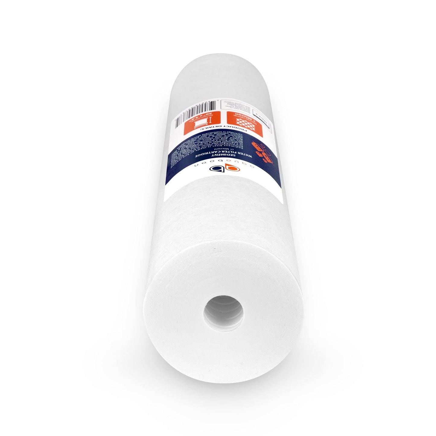 Aquaboon 1 Micron 20" Sediment Water Filter Replacement Cartridge | Whole House Sediment Filtration | Compatible with AP810-2, SDC-45-2005, FPMB5-20, P5-20, FP25B, 155358-43, 6 Pack