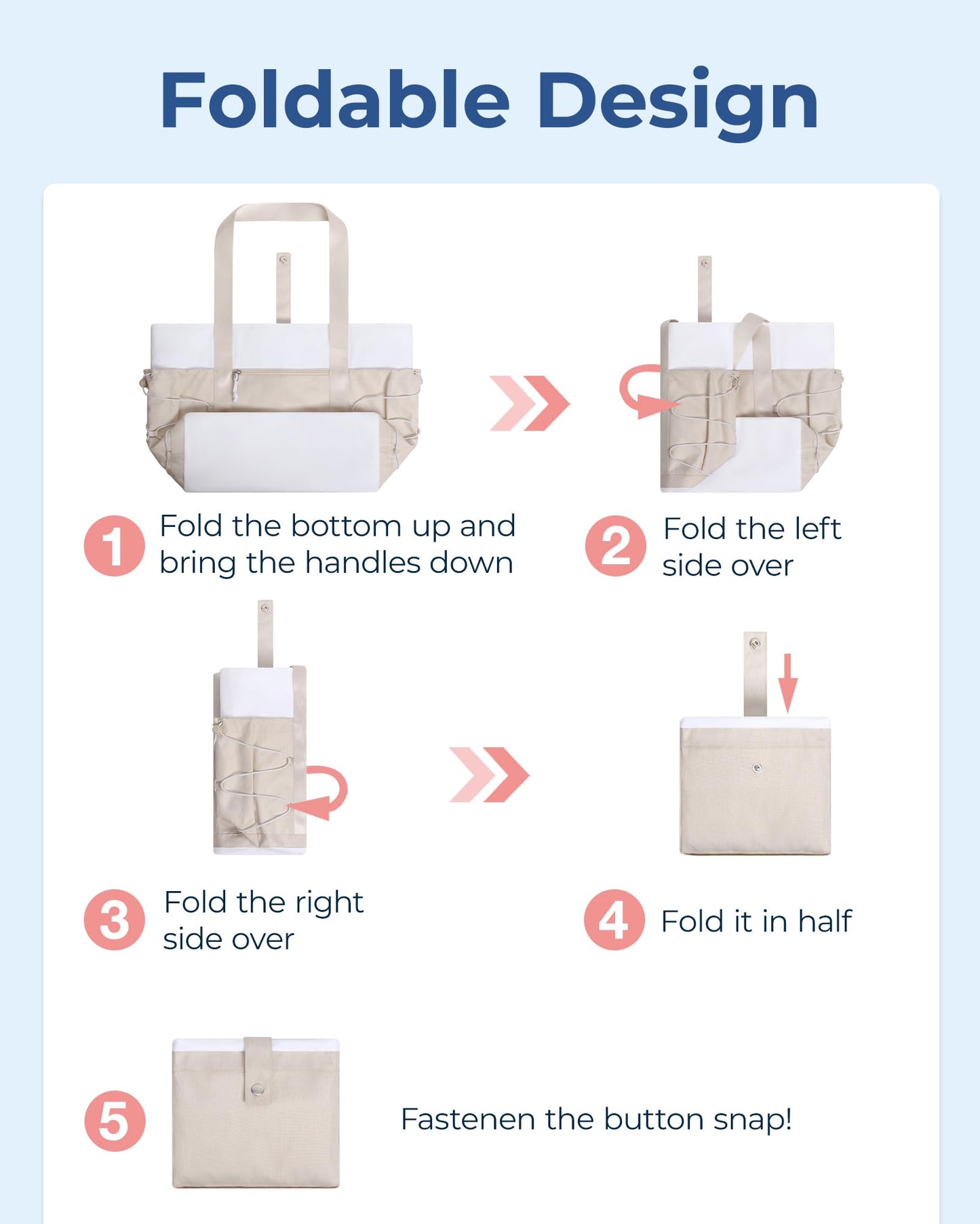 BAGSMART Tote Bag for Women, Foldable Tote Bag With Zipper Large Handbags Shoulder Bag Commuter bag for Travel/Work/Sport, Green