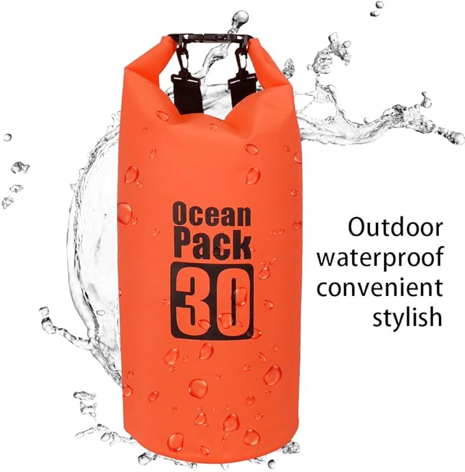 Dry Sack/Floating Waterproof Bag 2L/5L/10L/20L/30L for Boating, Kayaking, Hiking, Snowboarding, Camping, Rafting, Fishing and Backpacking