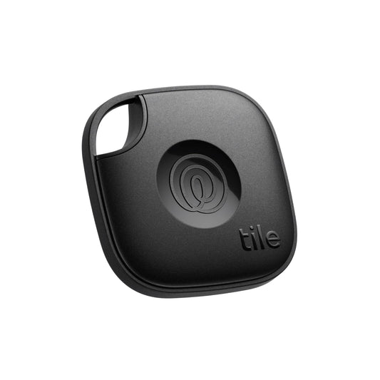 Tile by Life360 Mate Bluetooth Tracker, Keys Finder and Item Locator for Keys, Bags and More. Phone Finder. Both iOS and Android Compatible. 1-Pack (Black)