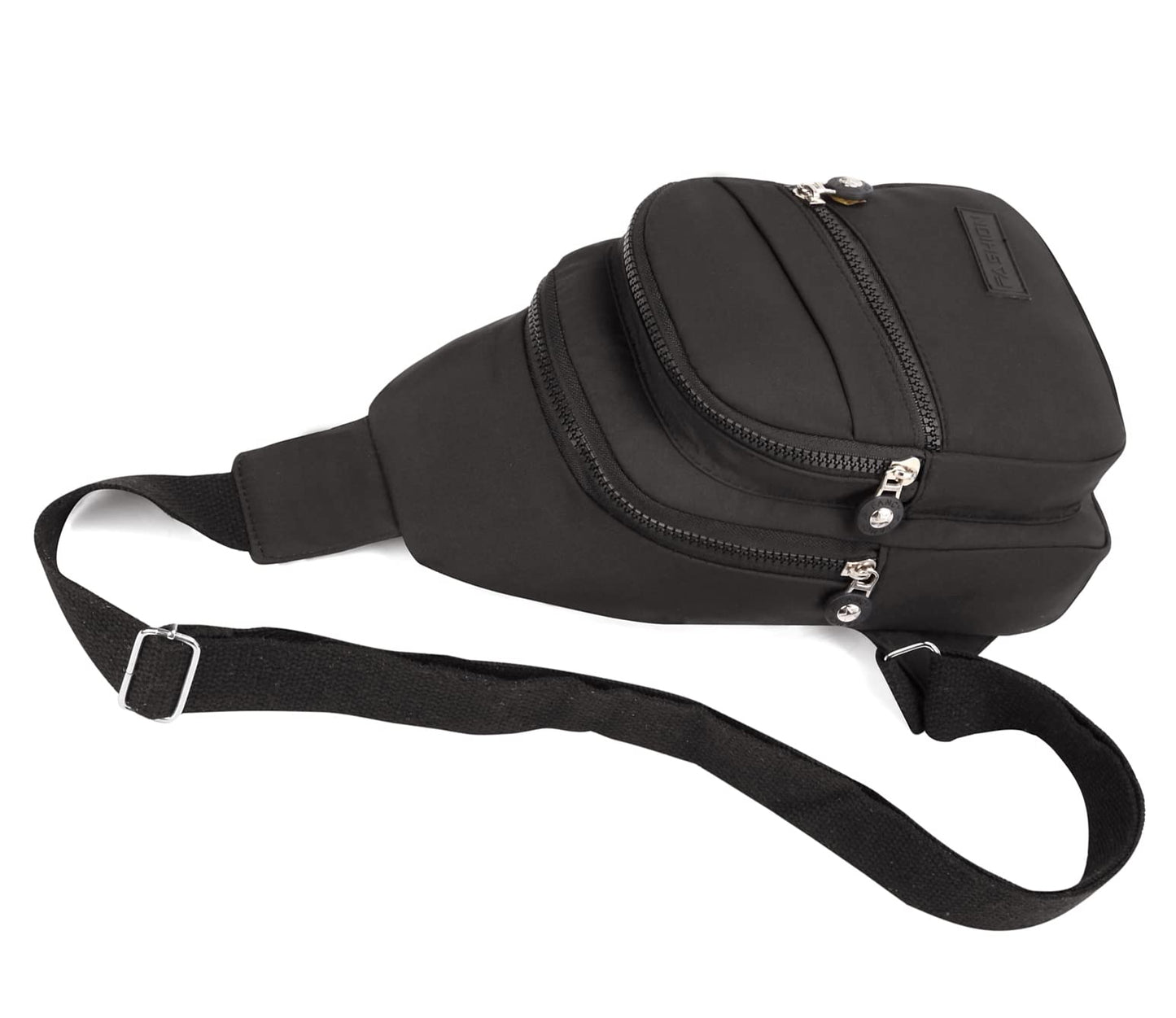 YAZEKOUS Small Sling Bag for Women Men, Crossbody Sling Backpack, Casual Daypack Backpacks Crossbody Bag for Hiking Travel