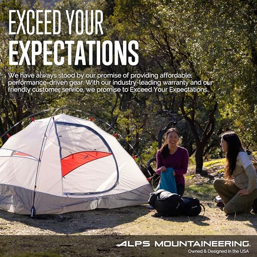 ALPS Mountaineering Taurus 6-Person Tent - Gray/Red