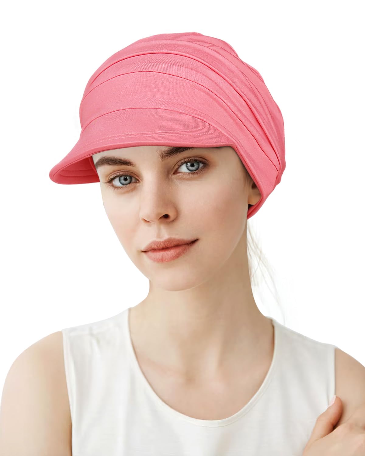 Alnorm Chemo Headwear for Fall and Winter Peachy Pink