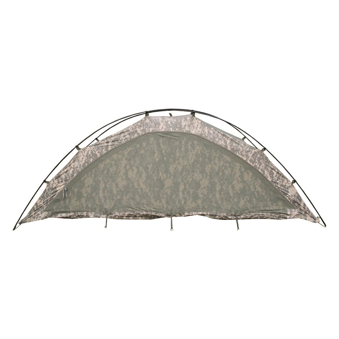 Surplus U.S. Military Improved Combat Shelter Tent, 1 Person, Used ACU