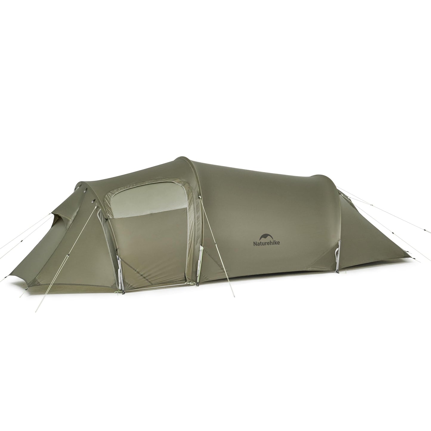 Naturehike Opalus Tunnel Tent with Vestibule, Waterproof 2-3 Person Backpacking Tent, Double Layer Tents for Camping