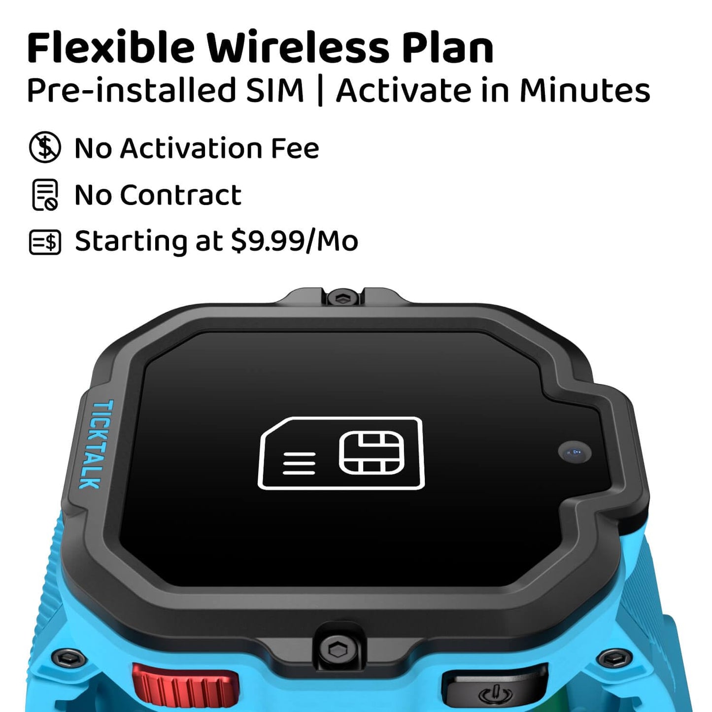 TickTalk5 - Kids Smart Watch with GPS Tracker, Video Calling, SOS, & Parental Controls | Smartwatch with Free Music, Texting, Kid Phone Call and Text, Boys & Girls - 4G Smart Watch for Kids 3-12