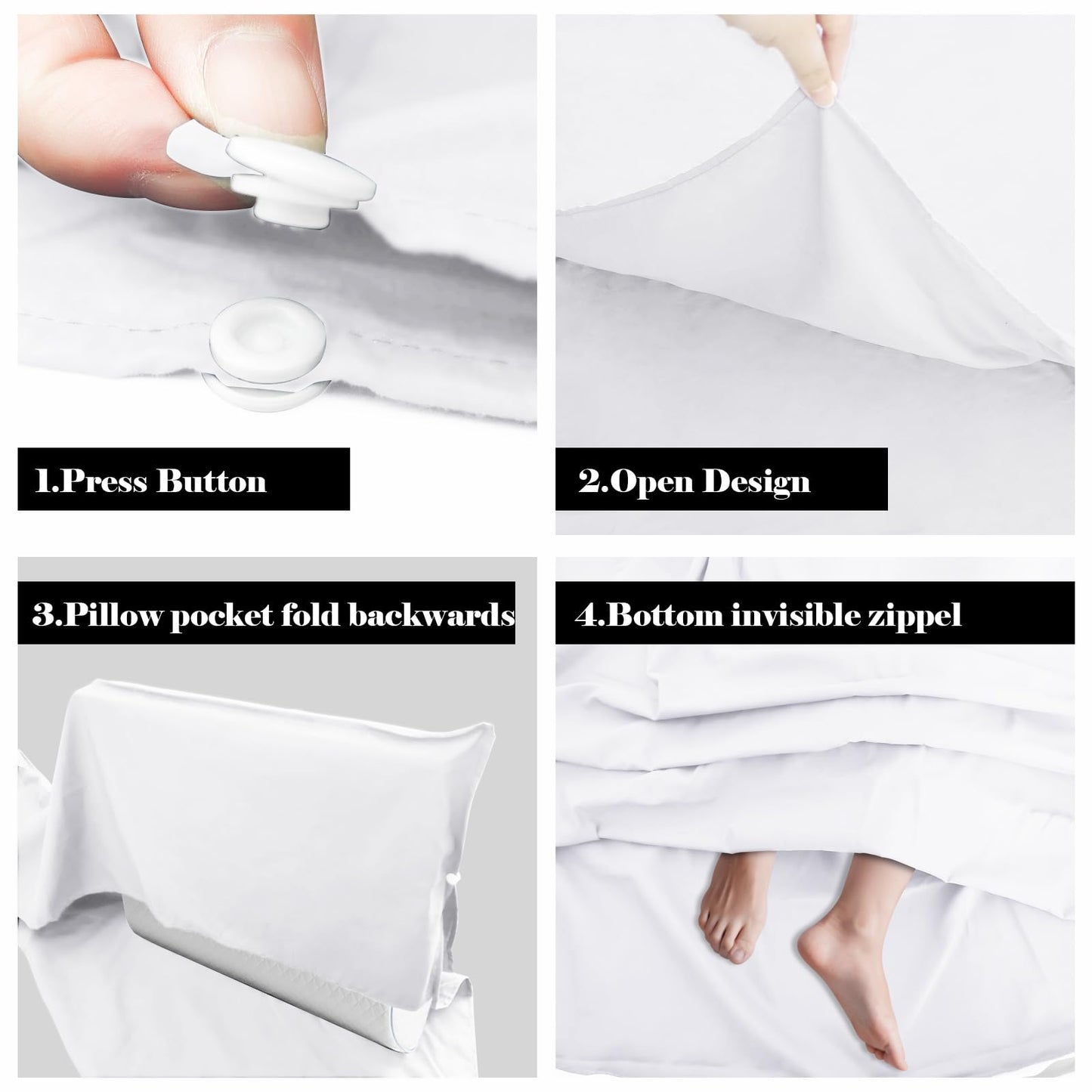 BREENHILL Sleeping Bag Liner,Camping Sheets & Travel Sheet, Hostels & Traveling Adult Sleep Sack for Backpacking, Hotels Lightweight Single & Double Camping Sleeping Bag Liners White