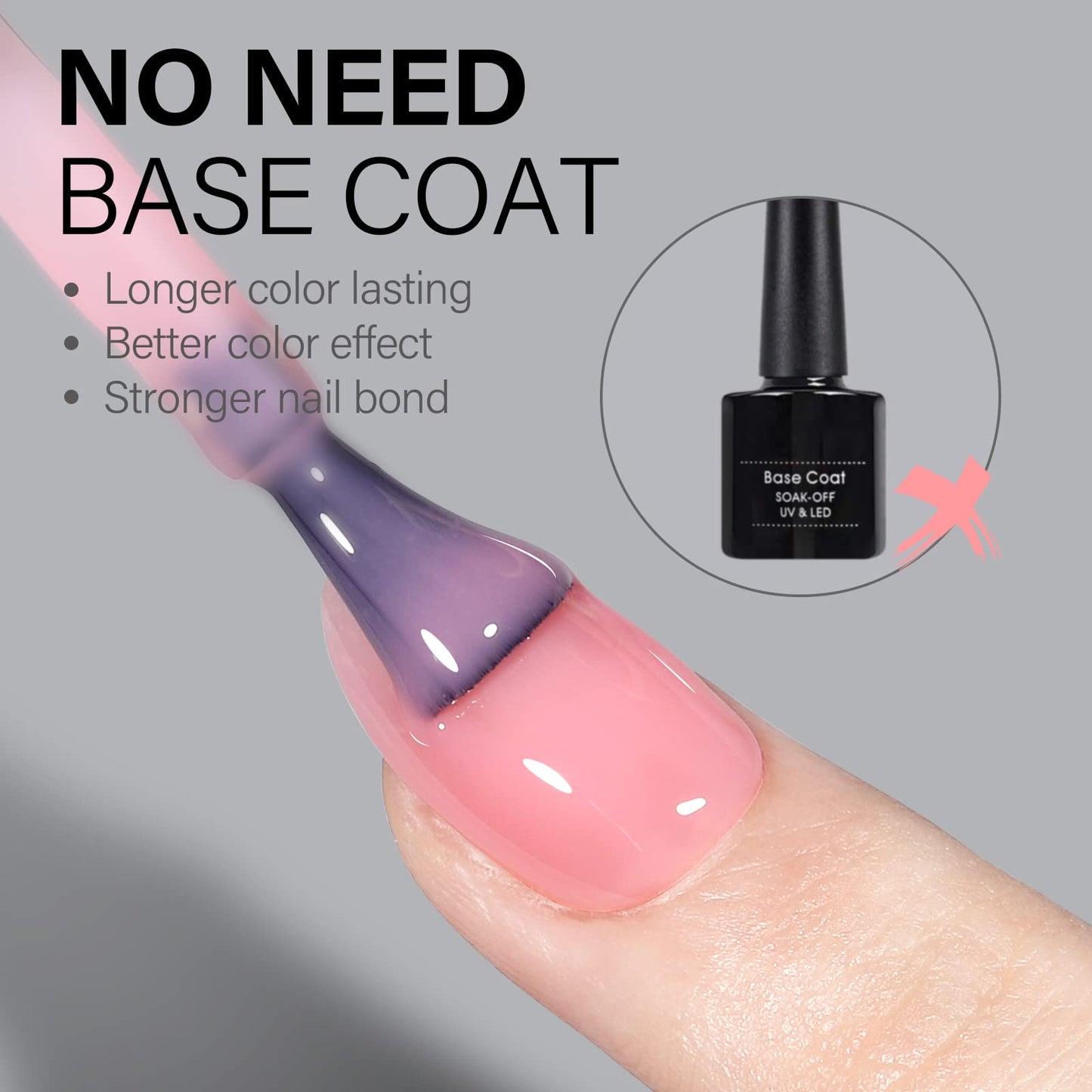 AILLSA Short Almond Nail Tips 450PCS Upgraded Matte Gel Nails Tips No Filed Pre-shaped Soft Full Cover Short Almond Nails Clear False Gelly Nail Tip for Soak Off Nail Extensions 15 Sizes
