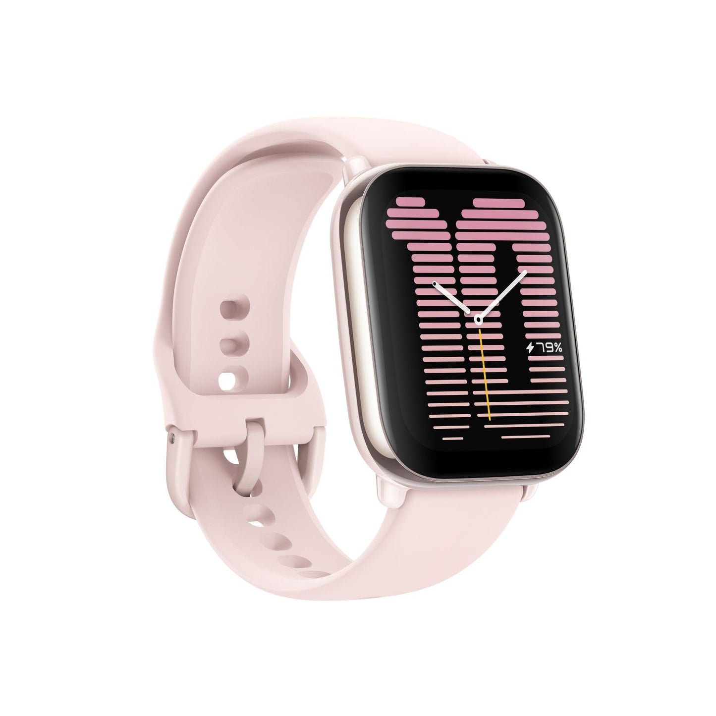Amazfit Active Smart Watch 42mm, AI Fitness Tracker & Sleep Coach, GPS, Amazon Alexa Built-In, Bluetooth, 14-Day Battery, 120+ Sports Modes, Android & iPhone, Petal Pink