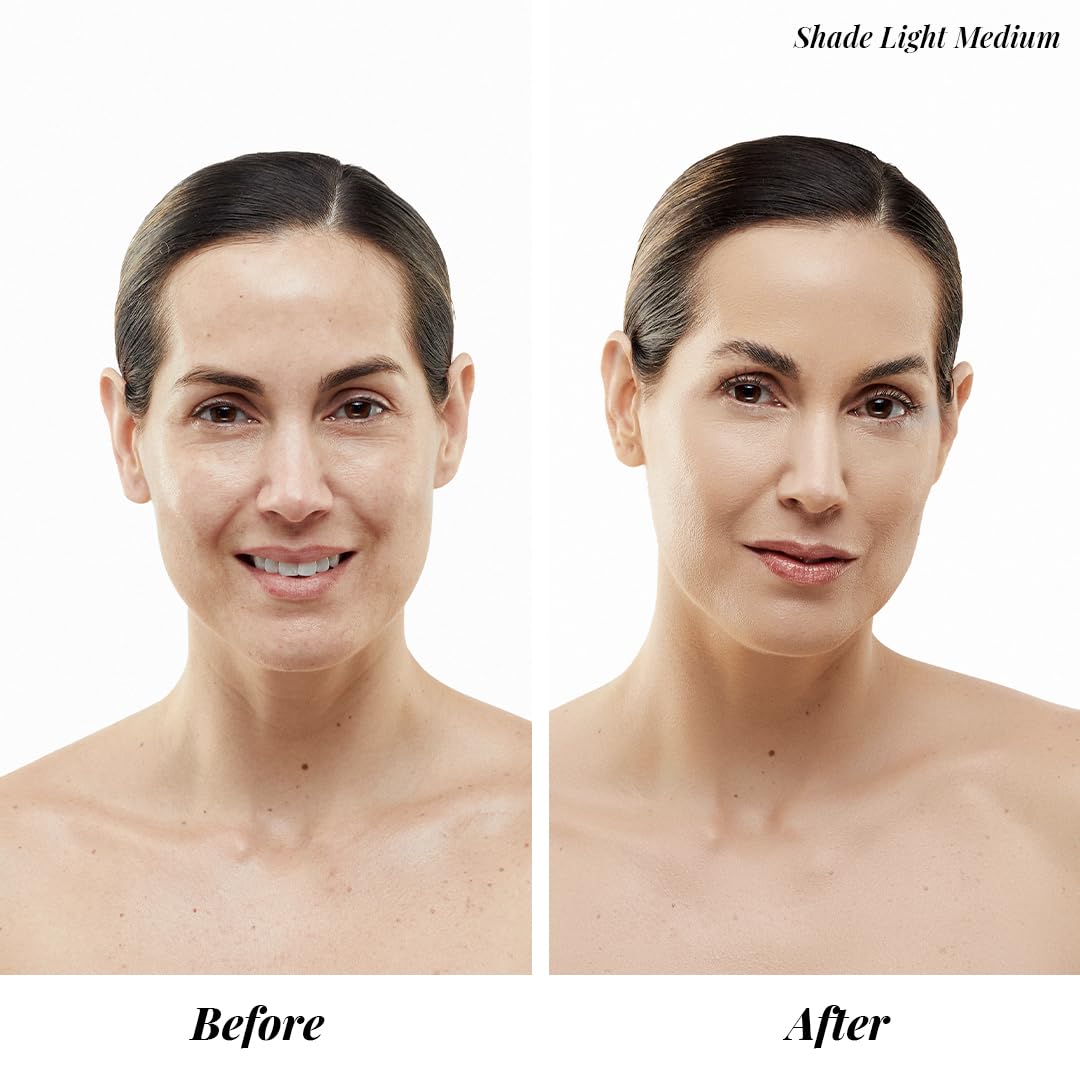 Jerome Alexander MagicMinerals AirBrush Foundation, Spray Makeup with Skincare Active Ingredients, Ultra-Light, Buildable, Full Coverage Formula (Fair)
