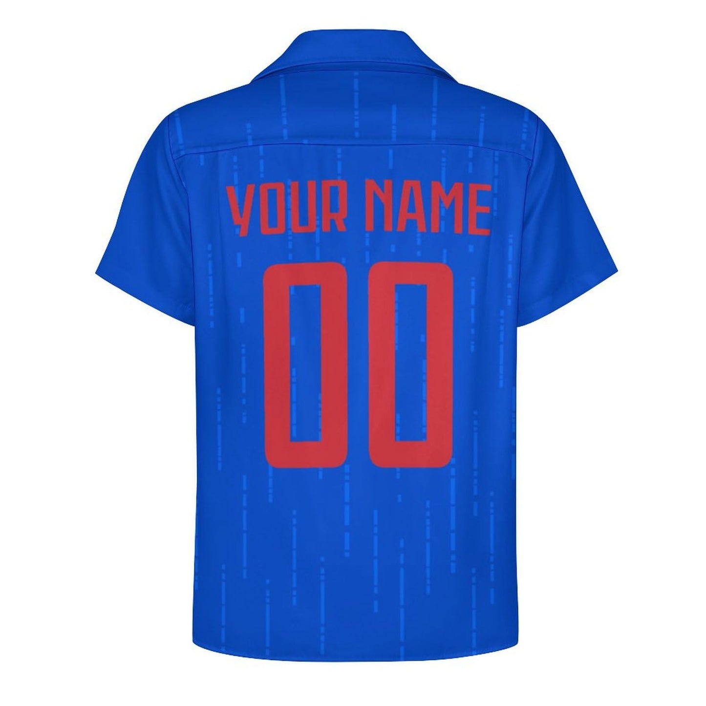Custom 2024 Italy Soccer Cuban Neck Shirt Hawaii Short Sleeve Personalized Name Number for Men Sports Gift