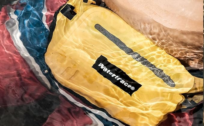 Waterproof Fanny Pack Snorkeling Bag Waist Bag For Canoe Kayaking Rafting Surfing Swimming Boating Storage Pack Paddle Board (Yellow)