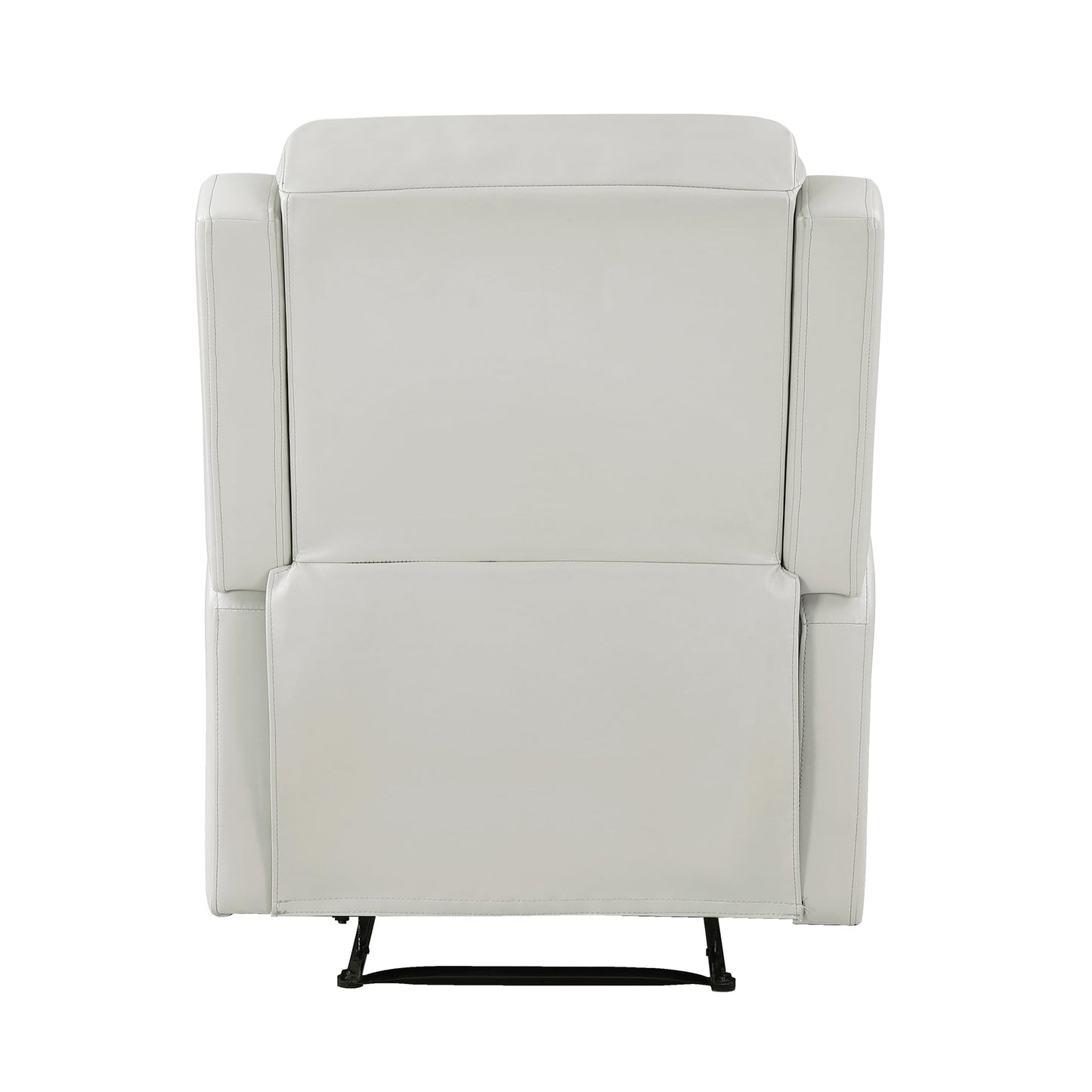 Lexicon Manual Recliner Chair, Reclining Sofa Chair, Home Theater Seating, Wall Hugger, Manual Recliner for Living Room/Office/Apartment, Easy Assembly, Taupe Faux Leather