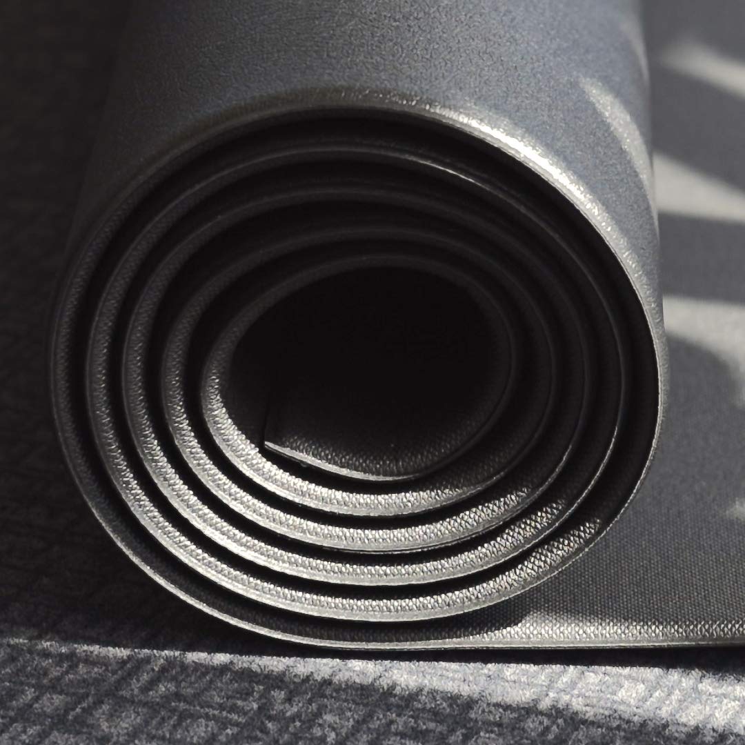 CyclingDeal Bike Trainer Floor Mat - Compatible with Indoor Exercise Stationary Bike Treadmill Elliptical Waterproof Gym Flooring Equipment - Indoor Cycle Stepper - Soft 36" x 94" (91 x 239cm)