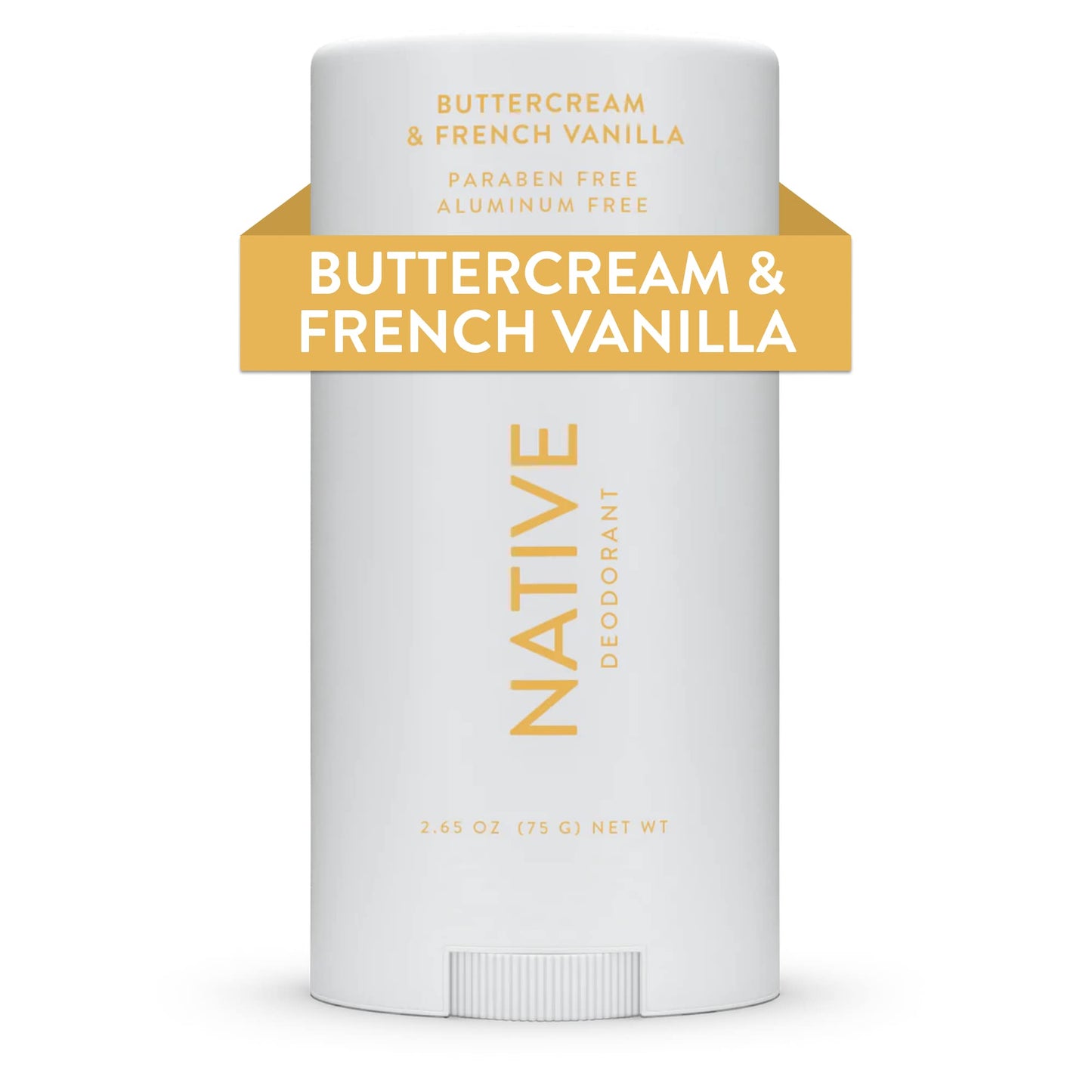 Native Deodorant Contains Naturally Derived Ingredients, 72 Hour Odor Control | Seasonal Scents for Women and Men, Aluminum Free with Baking Soda, Coconut Oil & Shea Butter | Buttercream & Vanilla