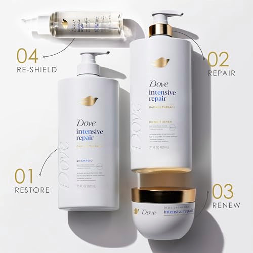 Dove Intensive Repair Mask for Damaged Hair with Bio-Protein Care Technology and Amino Serum 9.2 Fl Oz