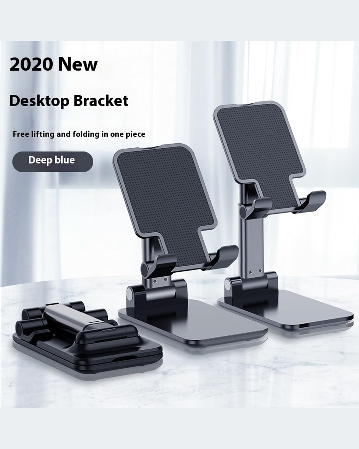 Custom 100/150/200 pack Folding Cell Phone Stand, Fully Adjustable Foldable Desktop Phone Holder,Full Color Print – Ideal for Promotional items, Business Gifts, Trade Show Swag, Employee Gifts