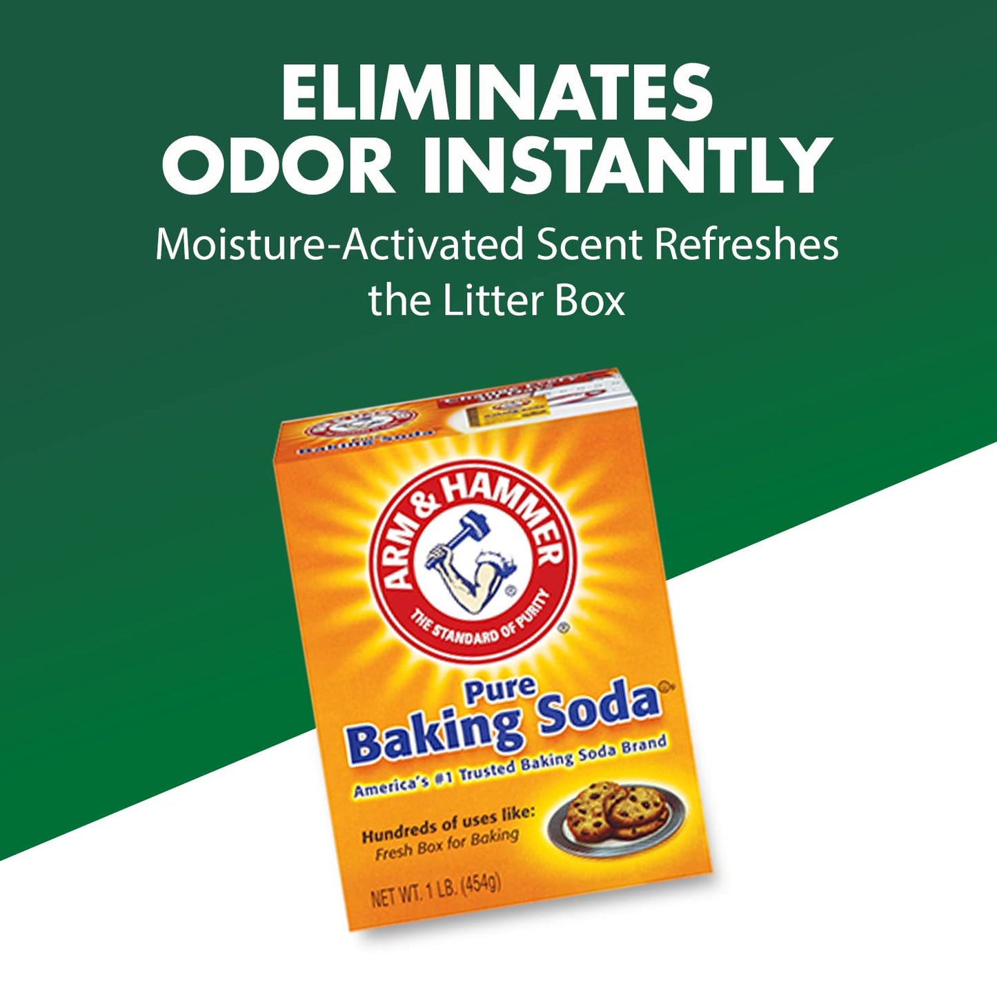 ARM & HAMMER Cat Litter Deodorizer Double Duty, 30 oz, 6 Pack