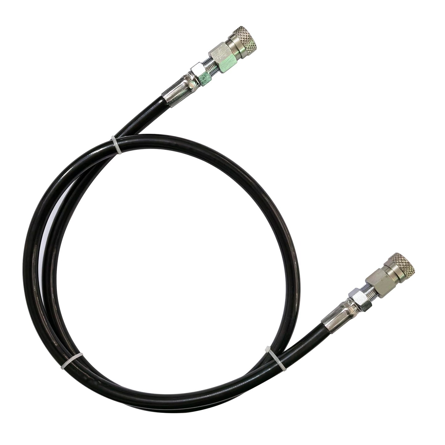 Aopkeo 37inches Fill Whip 8mm Male Female Quick Disconnect 4500psi Charging Extension Hose Stainless Steel End for Paintball PCP Airsoft Diving (Double Female End)