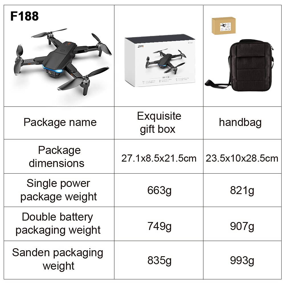 AMHYEWO GPS Folding Drone with Brushless Motors, 6K HD Camera, 56 Min Flight, 1000M Range | Altitude Hold, Auto Return, RC Quadcopter for Adults