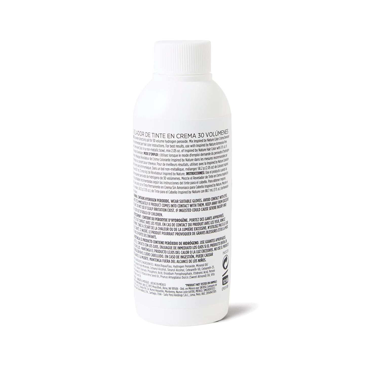 ion 30 Volume Developer, Infused with natural ingredients, cream texture, 3 Ounce