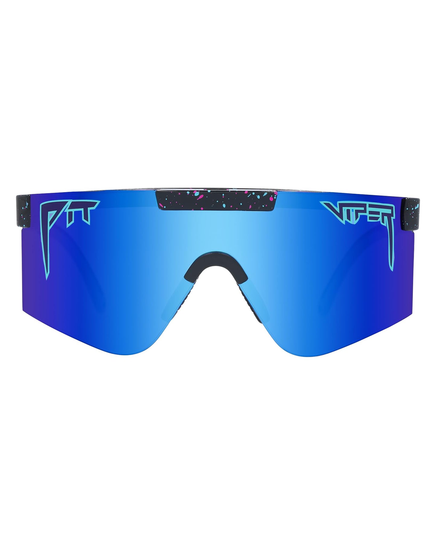 Pit Viper The 2000 Sunglasses (The Midnight 2000 with Z87+ Blue Lens)