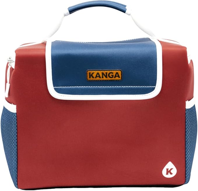 Kanga Softside Cooler Insulated Lunch Box - 4 Layer Insulation Drink Cooler for Food, Snacks, Can Beer and Seltzers - Leak Proof and Durability Tested - Kanga Brew Box