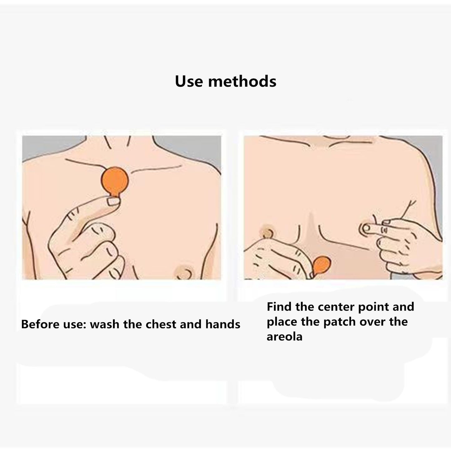 alblinsy 100 Pairs Nipple Cover for Men,Mens Tape Pasties Patch Nipple Covers, Anti Chafing Protector Adhesive Nipple Guard Stickers for Runners Sports Gym Daily(Light Brown)