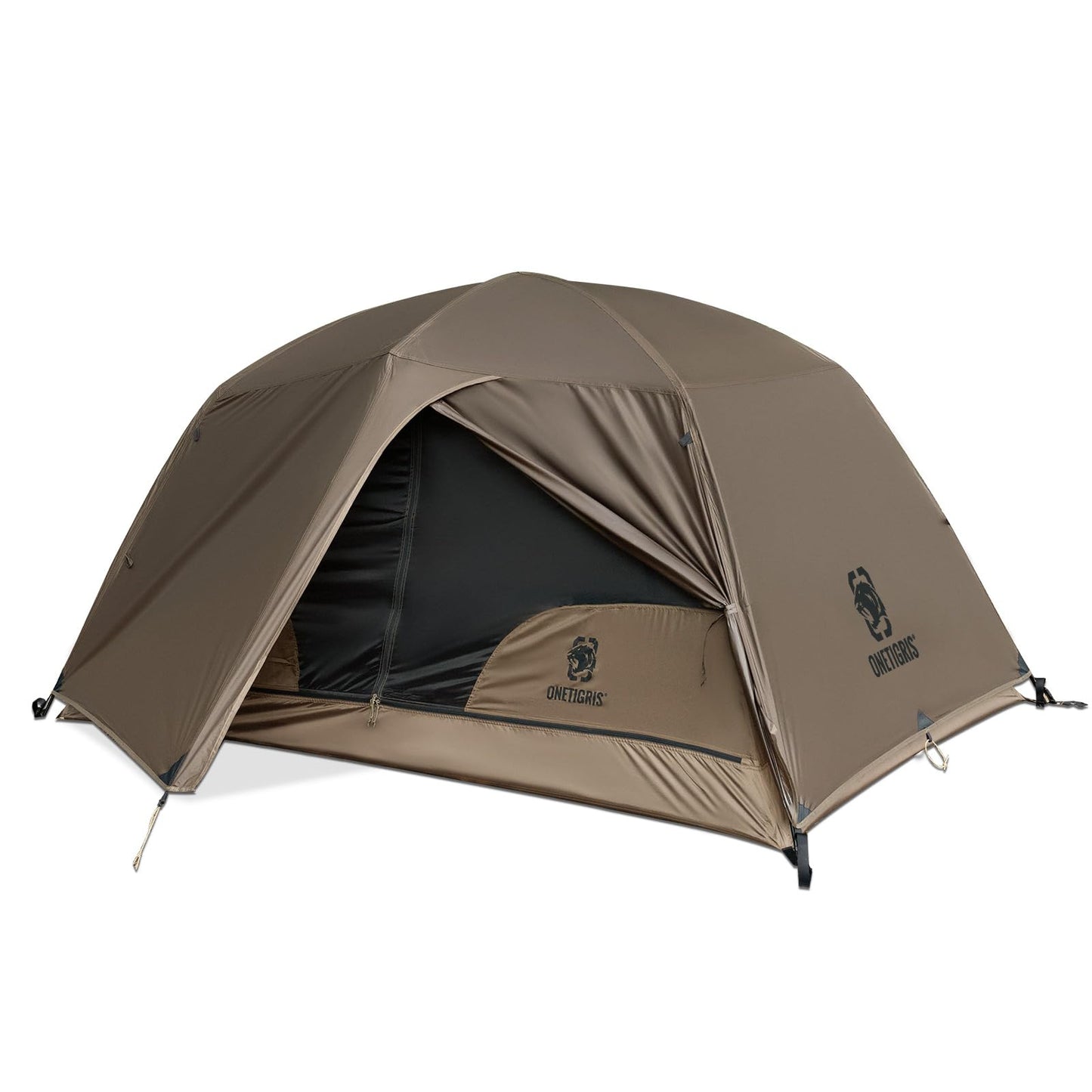 OneTigris COSMITTO 2 Person Backpacking Tent Shelter- Free Standing Lightweight Waterproof 3 Season Camping Tent for Outdoor Hiking Mountaineering
