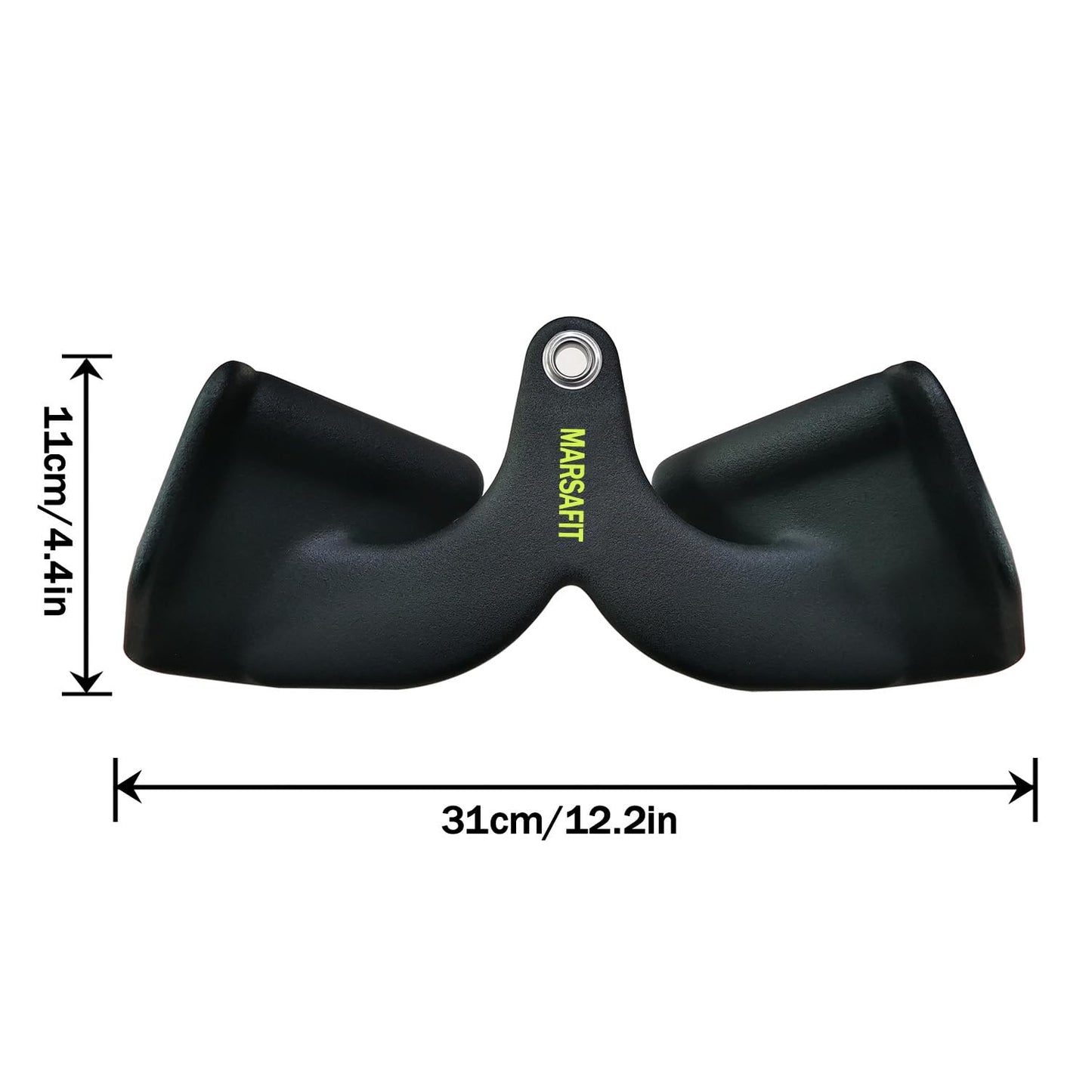 Home Gym Fitness Rowing T-bar V-bar Pulley Cable Machine Attachments, Bicep Curl Tricep Lat pulldown Bar Back Strength Training Handle Grips Lat Pull Down Bar Press Down Exercises (Style 2)