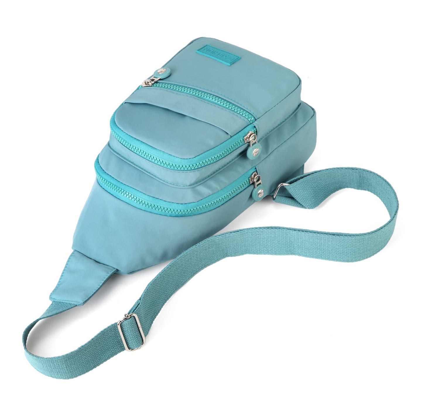 YAZEKOUS Small Sling Bag for Women Men, Crossbody Sling Backpack, Casual Daypack Backpacks Crossbody Bag for Hiking Travel