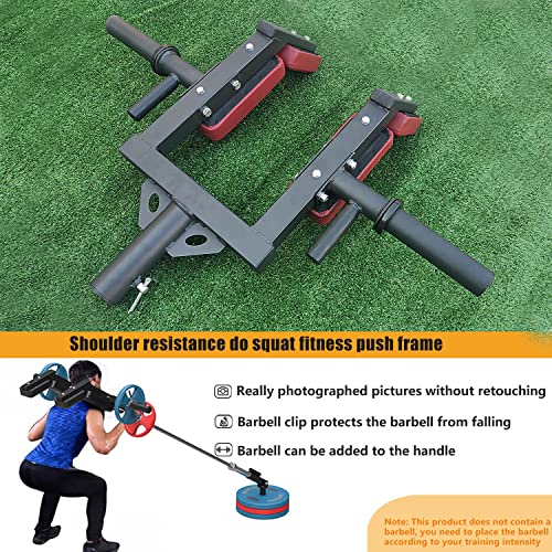 Viking Press Landmine Handle for 2-Inch Olympic Barbell, T-Bar Row Attachment Core Strength Training Accessories, Shoulder Press Landmine Attachment Equipment (Style E)