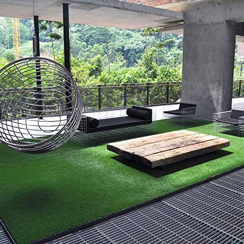 LITA Thick Artificial Grass Turf Lawn Customized Size 6.5 x 10 Feet, 1.38" Indoor Outdoor Garden Lawn Landscape Synthetic Grass Mat Fake Grass Rug