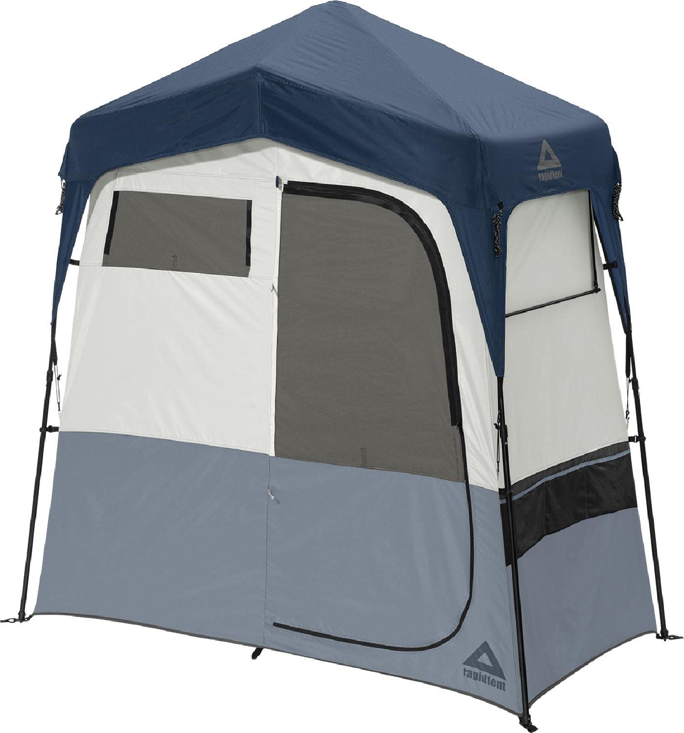 Caddis Rapid 2-Room Privacy Shelter, Camping Shower Tent, Privacy Tents for Camping, Pop Up Tent for Showering, Changing or Lavatories, Portable Shower, (by Caddis Sports)