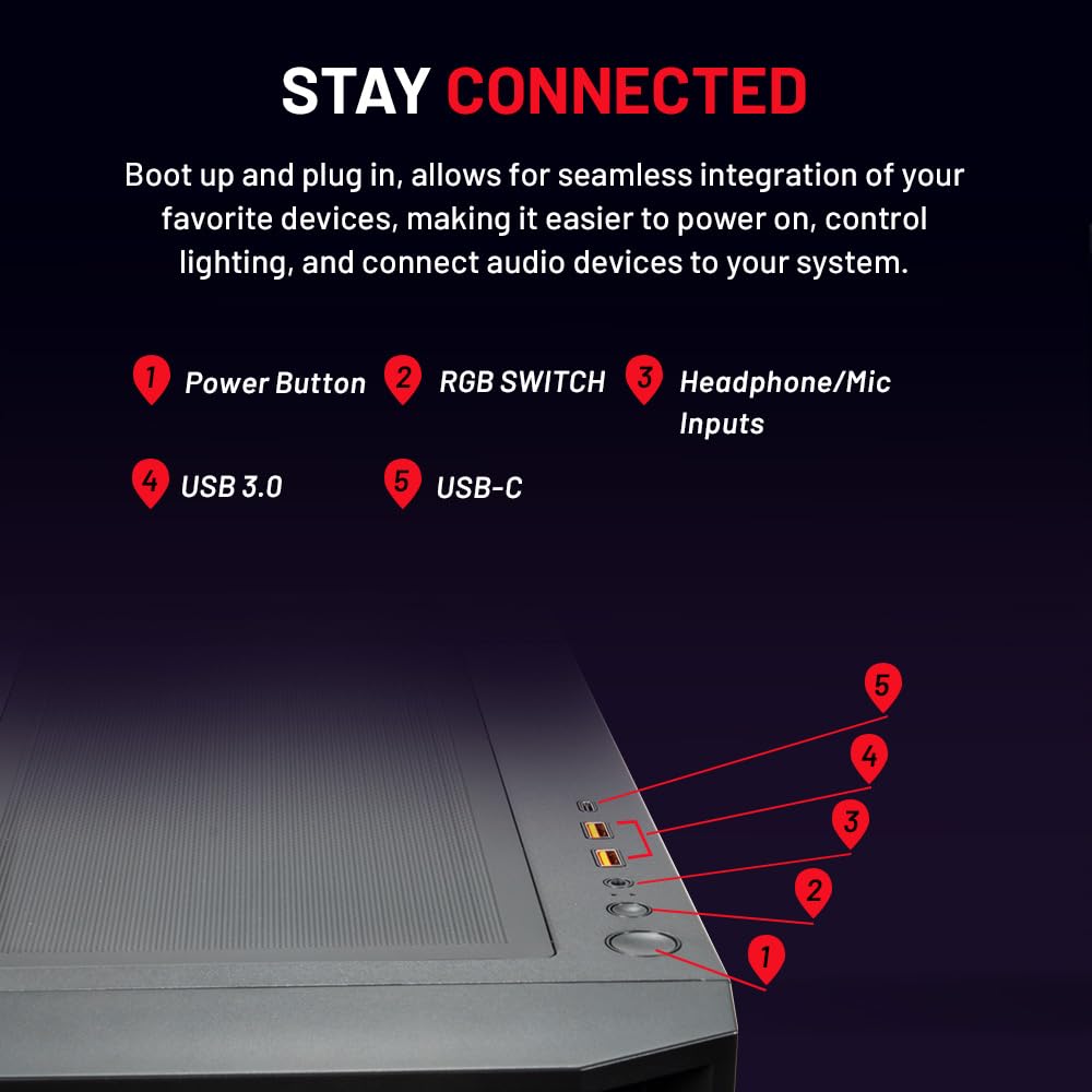 Skytech Gaming Rampage Desktop PC, Ryzen 7 9700X 3.8 GHz (5.5GHz), AMD RX 9070XT 16GB, 2TB Gen4 NVMe SSD, 32GB DDR5 RAM 6000 RGB, 850W Gold ATX 3 PSU, 360mm ARGB AIO, Wi-Fi, Win 11