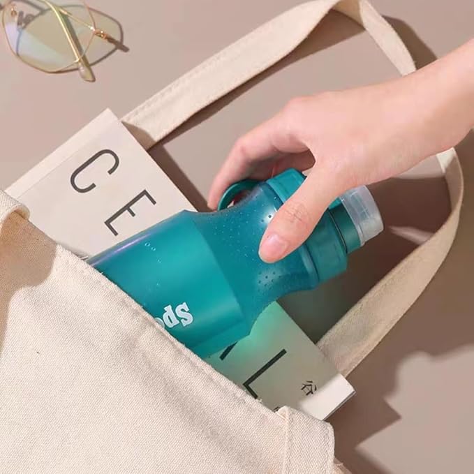 Kids Water Bottle, Sports Water Bottle, Plastic Water Bottle,BPA-Free,Leak-Proof, Reusable Water Bottle for School, Outdoor,Gym, Running, Hiking (Purple (20 OZ))