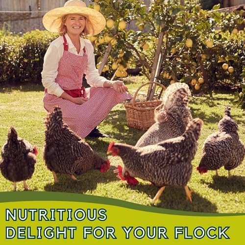 Dried Mealworms 100% Non-GMO 10 Lb - Mealworms for Birds, Chickens, Ducks - Perfect High-Protein Treats - Whole Large Meal Worms, Dried for Chickens and Bluebird Food Bulk