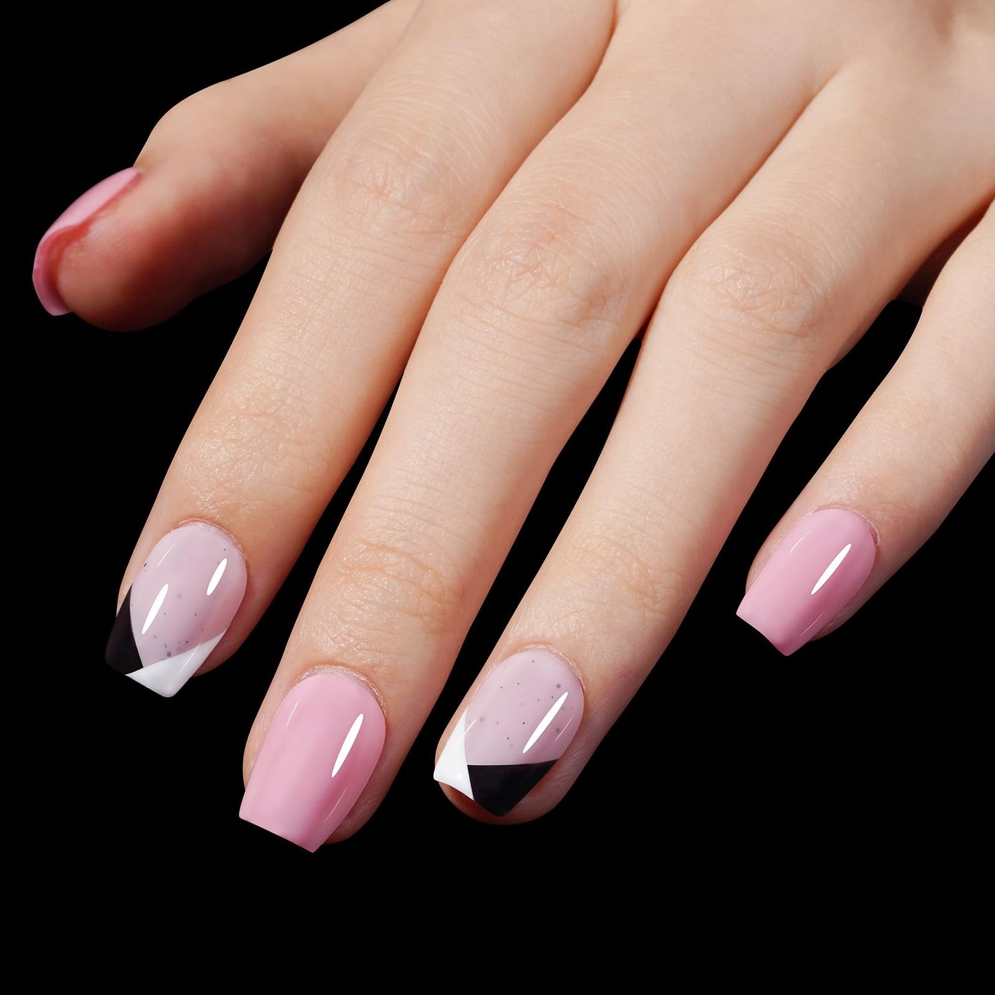 AILLSA Extra Short Coffin Nail Tips 15 Sizes Options Gel Nails Tips Full Cover Matte Prefiled Coffin Nails Tip Clear Soft Fake Nail Tip 240PCS with Storage Box