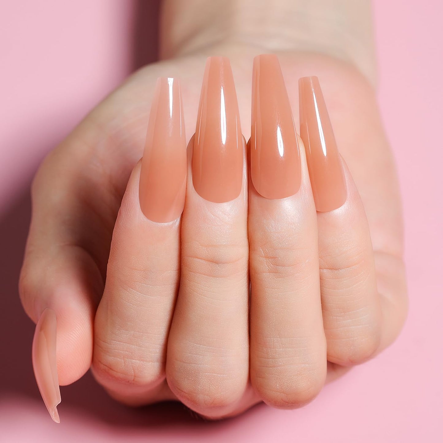 AIMEILI Poly Nail Extension Gel Builder Nail Gel Hema Free Poly Nail Enhancement Nail Art Design DIY Salon Nail At Home Gift for Women Nail Gel - 065