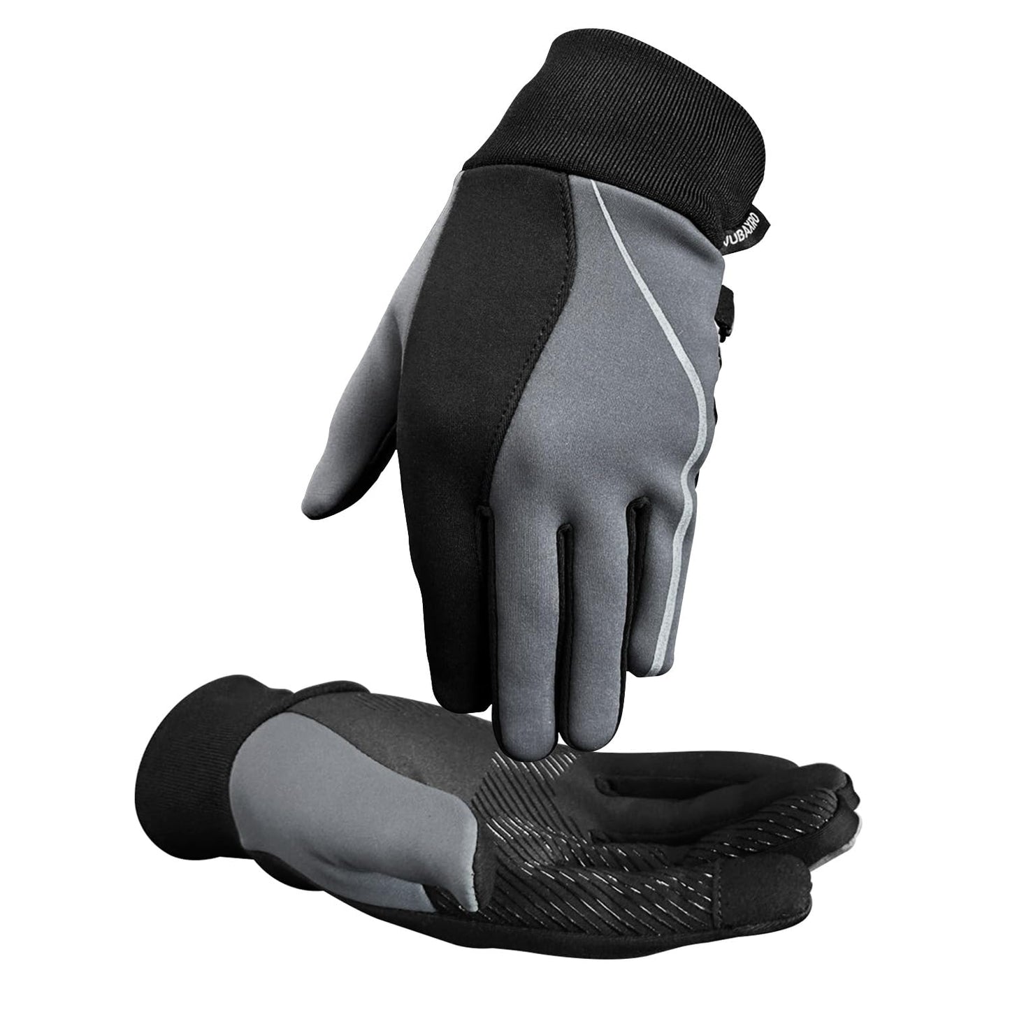 VUBAXRO Winter Gloves for Men Women Warm Gloves Cold Weather Touch Screen Water Resistant Anti-Slip for Running Cycling Bike (X-Large)