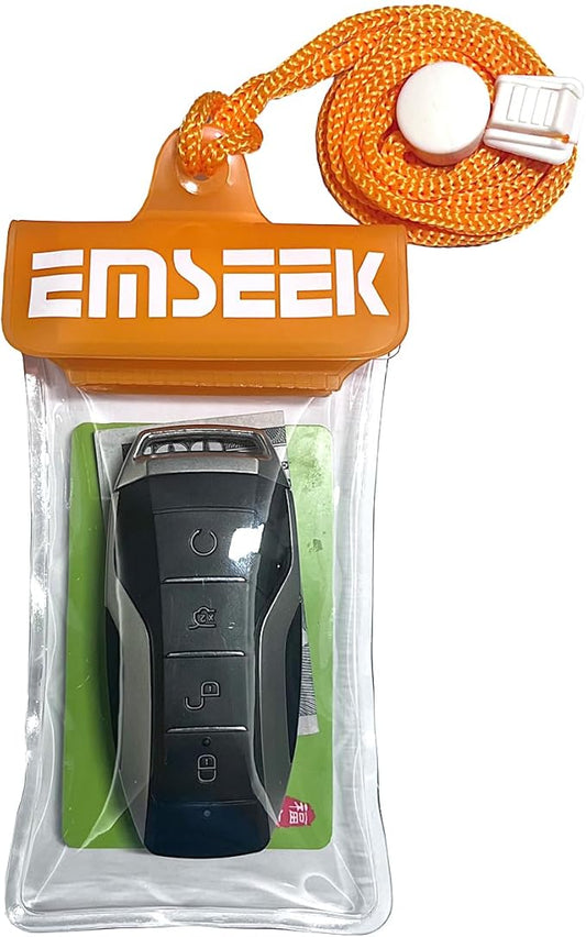 Waterproof Car Key Fob Case Swim Dry Key Shell Bag Surf Wallet Waterproof Holder Pouch for Key ID Credit Card